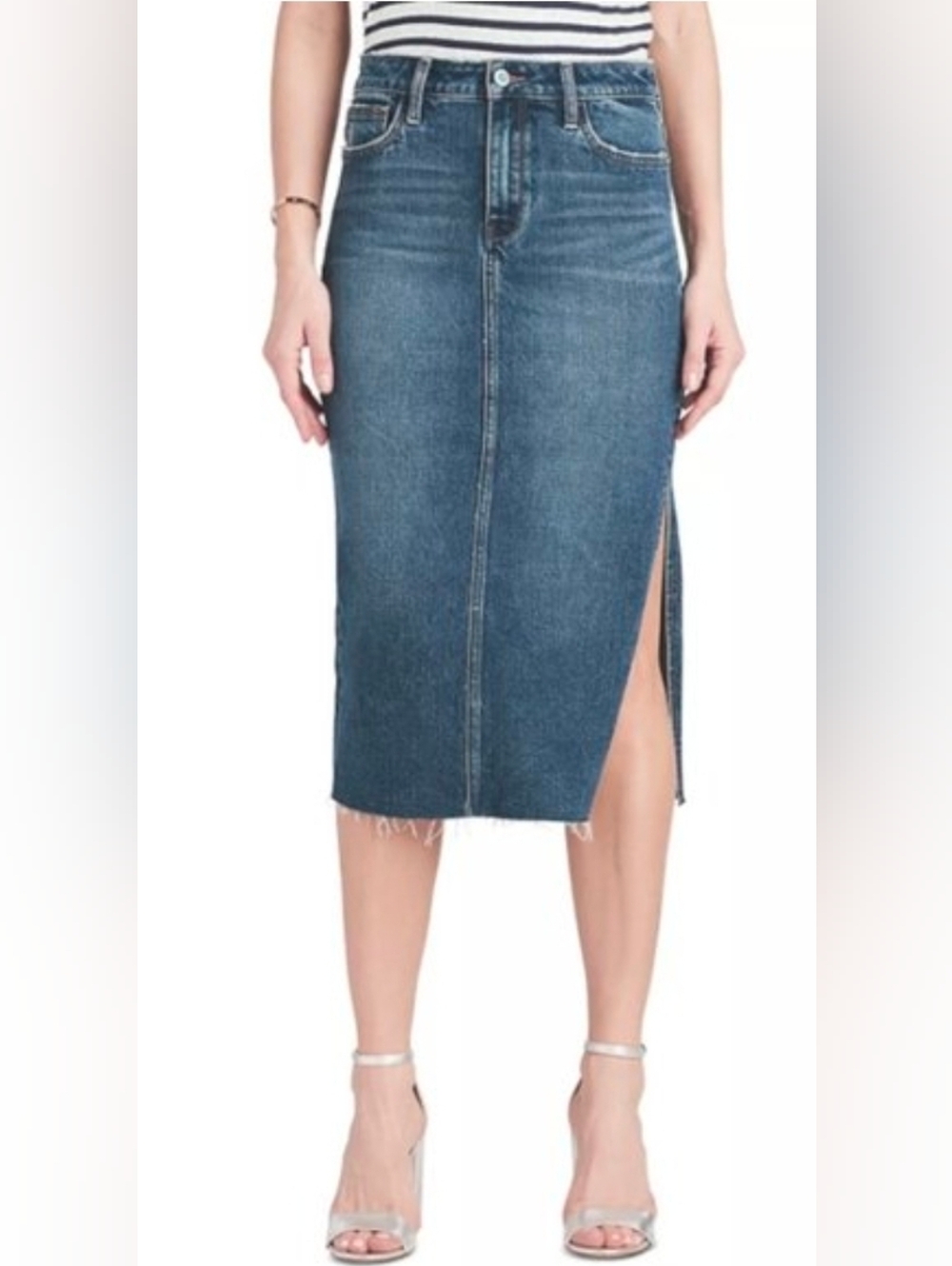 Sam Edelman The Maribelle Denim Skirt Size 27 Size 4